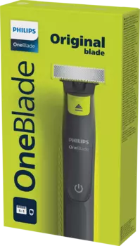 Триммер Philips OneBlade QP-2721/20, черный/зеленый