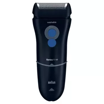 Электробритва серии 1 Идеально подходит для первого бритья Эффективный и удобный подарок 130S-1 Blue Night, Braun