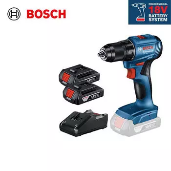 Электродрель Bosch GSR185-Li + два аккумулятора 2.0Ah, зарядное устройство