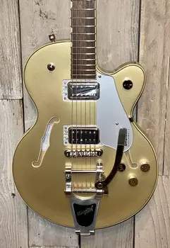 Электрогитара 2020 Gretsch G5655T Electromatic Center Block Jr., Bigsby 2020 Casino Gold, Setup With Extras