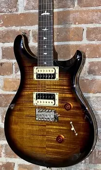 Электрогитара 2021 Paul Reed Smith SE Custom 24 Black Gold Sun Burst, Pro Setup a Killer Plaing & Great Value PRS