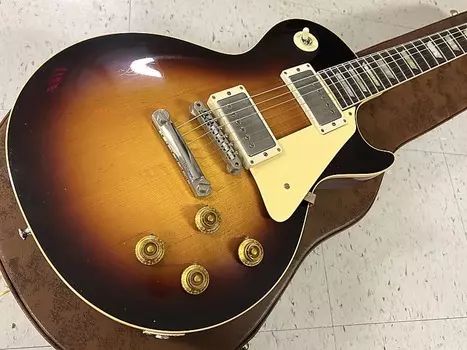 Электрогитара 2022 Gibson Murphy Lab 1958 Les Paul Standard Reissue Ultra Light Aged Bourbon Burst