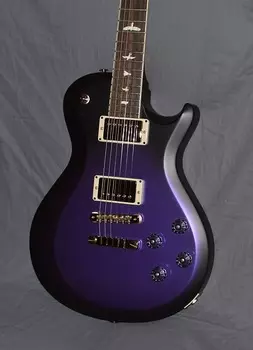 Электрогитара 2022 PRS - S2 McCarty Single Cut 594 - Metallic Purple w/ Black Burst- Satin