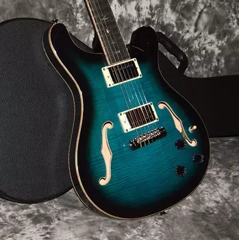 Электрогитара 2022 PRS - SE Hollowbody II Piezo - Peacock Blue Smokeburst