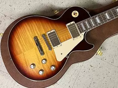 Электрогитара 2023 Gibson USA Les Paul Standard '60s Figured Top Electric Guitar Bourbon Burst