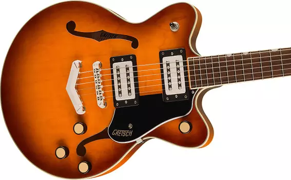 Электрогитара 2023 Gretsch G2655 Streamliner Center Block Jr. Double-Cut with V-Stoptail Abbey Ale