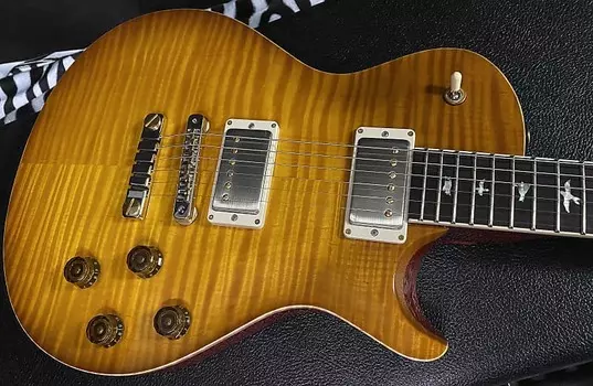 Электрогитара 2023 Paul Reed Smith McCarty 594 SC Single Cut 10-Top - McCarty Sunburst - Authorized Dealer - Beautiful Curly Wide Flame Maple - 8 lbs! G01423