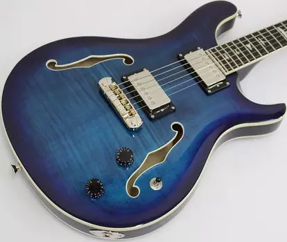 Электрогитара 2023 PRS SE Hollowbody II Electric Guitar, Faded Blue Burst