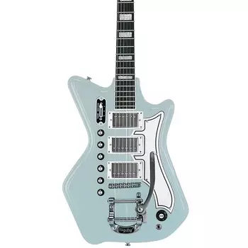 Электрогитара Airline Guitars '59 3P DLX - Ice Blue Metallic - Vintage Reissue Offset Electric - NEW!
