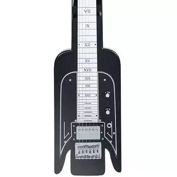 Электрогитара Airline Guitars Lap Steel - Black - Vintage National -inspired Tribute Model - NEW!