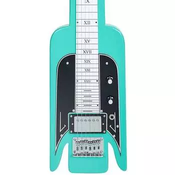 Электрогитара Airline Guitars Lap Steel - Seafoam Green - Vintage National -inspired Tribute Model - NEW!