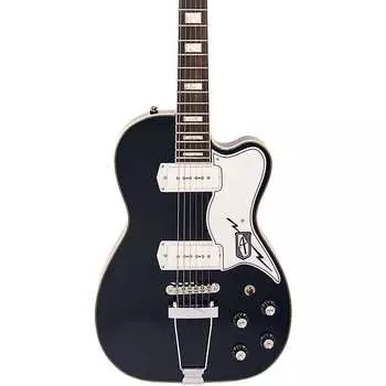 Электрогитара Airline Guitars Tuxedo - Black - Hollowbody Vintage Reissue Electric Guitar - NEW!