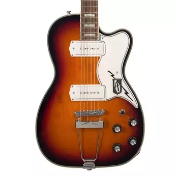 Электрогитара Airline Guitars Tuxedo - Sunburst - Hollowbody Vintage Reissue Electric Guitar - NEW!