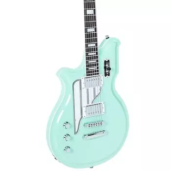 Электрогитара Airline Map Baritone LH - Seafoam Green