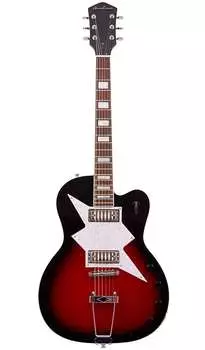 Электрогитара Airline RS II Bound Laminated Maple, Maple Top Body Maple Set Neck 6-String Electric Guitar