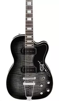 Электрогитара Airline Tuxedo Blackburst Flame