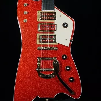 Электрогитара Billy Bo Falcon Gretsch USA Custom Shop 3 Pickup Red Sparkle Guitar