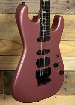 Электрогитара Charvel Custom Shop San Dimas HSS Electric Guitar Burgundy Mist Metallic w/ Case