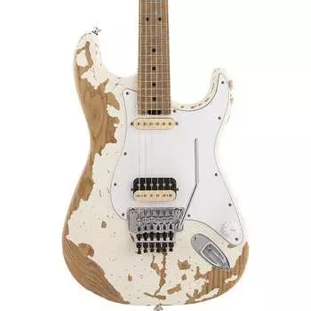 Электрогитара Charvel Henrik Danhage Limited Edition Signature Electric Guitar - White Relic