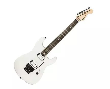 Электрогитара Charvel Jim Root Pro-Mod San Dimas Style 1 HH FR E - Satin White w/ Ebony FB