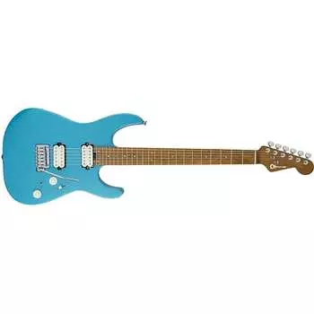 Электрогитара Charvel Pro-Mod DK24 HH 2PT CM Guitar, Caramelized Maple Fingerboard, Matte Blue Frost