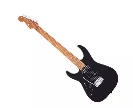 Электрогитара Charvel Pro-Mod DK24 HH 2PT CM LH Caramelized FB Gloss Black