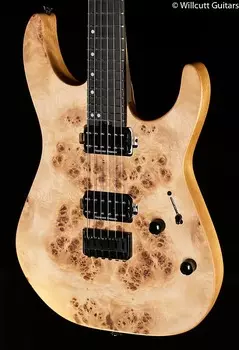 Электрогитара Charvel Pro-Mod DK24 HH HT E Mahogany with Poplar Burl Desert Sand - MC22001685-6.42 lbs