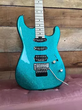 Электрогитара Charvel Pro-Mod San Dimas Style 1 HSS FR M Electric Guitar - Aqua Flake