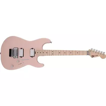 Электрогитара Charvel Pro-Mod San Dimas Style 1 HH FR M Electric Guitar, Maple Fretboard, Shell Pink