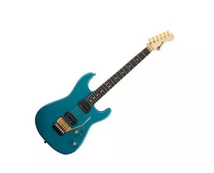 Электрогитара Charvel Pro-Mod San Dimas Style 1 HH FR E - Miami Blue w/ Ebony FB