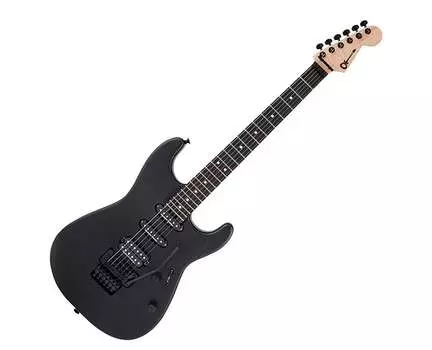 Электрогитара Charvel Pro-Mod San Dimas Style 1 HSS FR E Sassafras Ebony FB Satin Black