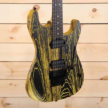 Электрогитара Charvel Pro-Mod San Dimas Style 1 HH FR E Ash - Old Yella - KWC2110041