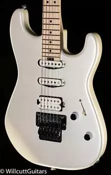 Электрогитара Charvel Pro-Mod San Dimas Style 1 HSS FR M, Maple Fingerboard, Platinum Pearl - MC210740-8.53 lbs