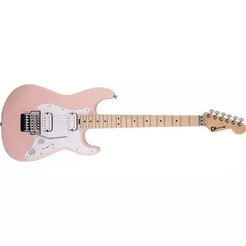 Электрогитара Charvel Pro-Mod So-Cal Style 1 HH FR M Electric Guitar, Maple Fretboard, Satin Shell Pink