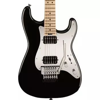 Электрогитара Charvel Pro-Mod So-Cal Style 1 HH FR M Guitar w/ Floyd Rose and Duncan Pickups - Gloss Black w/Mirror Pickguard