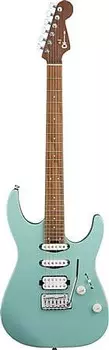 Электрогитара Charvel Rick Graham Signature MJ DK24 Dinky 2PT CM Guitar Celeste with Case