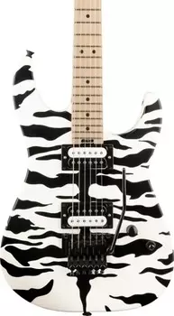 Электрогитара Charvel Satchel Pro-Mod DK22 HH FR M Electric Guitar, Satin White Bengal