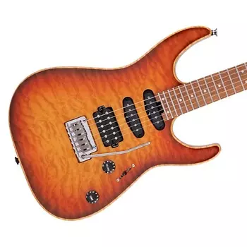 Электрогитара Charvel USA Select DK24 HSS 2PT CM QM Autumn Glow 2839413798