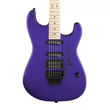 Электрогитара Charvel USA Select San Dimas Style 1 HSS FR Satin Plum Electric Guitar With Case