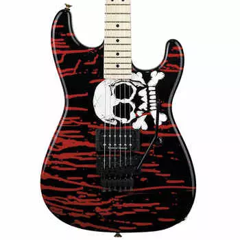 Электрогитара Charvel Warren DeMartini Signature San Dimas Electric Guitar - Skulls