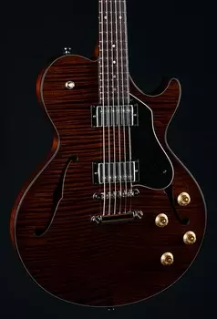Электрогитара Collings SoCo Semi-Hollow Body Flamed Maple and Mahogany Rootbeer Custom NEW
