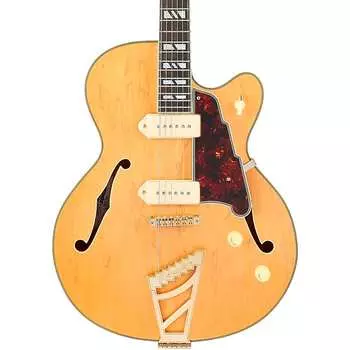 Электрогитара D'Angelico Deluxe 59 Hollowbody Electric Guitar Satin Honey