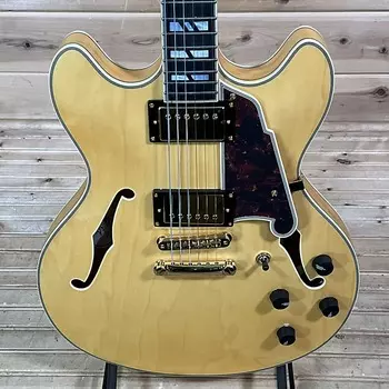 Электрогитара D'Angelico Deluxe DC Electric Guitar - Satin Honey