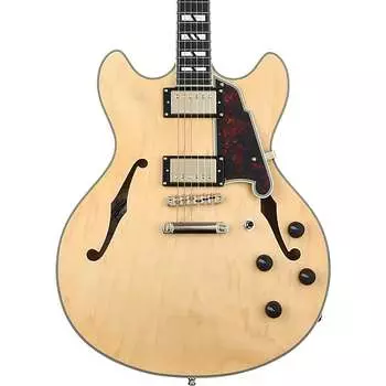 Электрогитара D'Angelico Deluxe DC Semi-hollowbody Electric Guitar - Satin Honey