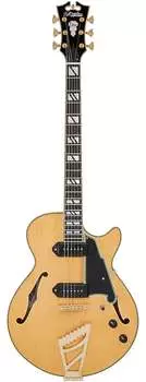 Электрогитара D'Angelico Deluxe SS Baritone Satin Honey w/Case