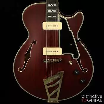 Электрогитара D'Angelico Deluxe SS Satin Trans Wine