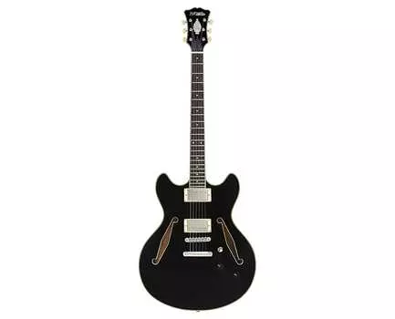 Электрогитара D'Angelico Excel DC Tour Electric Guitar - Solid Black