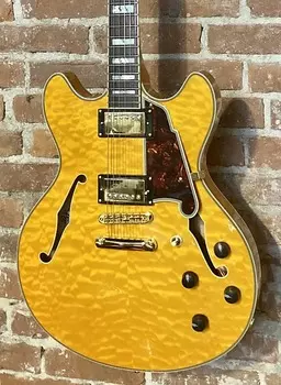 Электрогитара D'Angelico Excel DC XT Vintage Natural, Stop-Bar Tailpiece, Support Small Business And Buy Here!