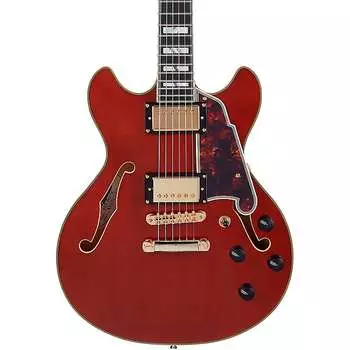 Электрогитара D'Angelico Excel Mini DC Semi-Hollow Electric Guitar Viola