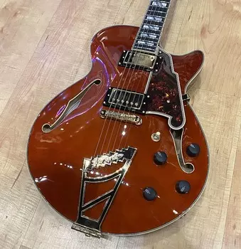 Электрогитара D'Angelico Excel SS Single Cut Semi-Hollow Electric Guitar 2021 Viola